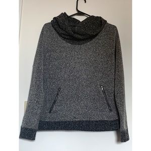 LOFT Grey Turtleneck Sweater